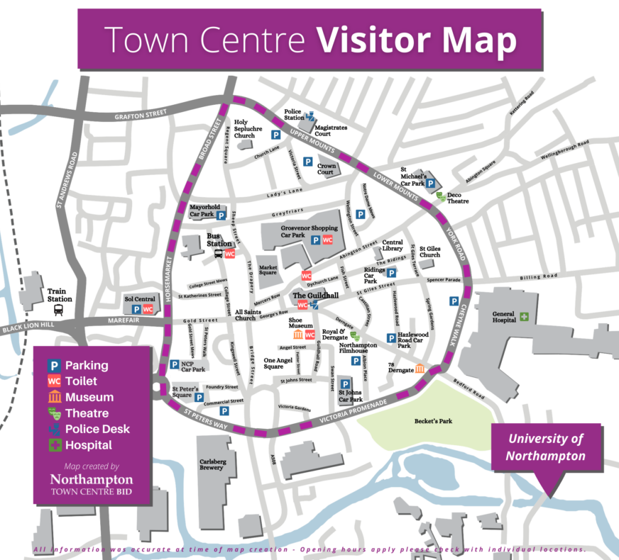 Travelling & Parking – Northampton BID